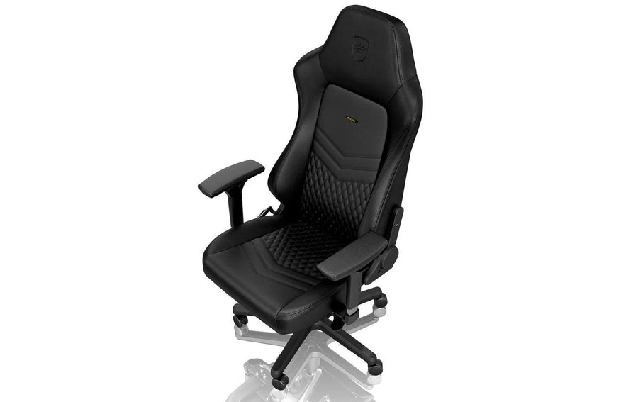noblechairs Sedia da gaming HERO vera pelle Nero