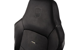 chaise de jeu noblechairs HERO en cuir véritable noir