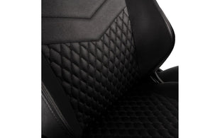 chaise de jeu noblechairs HERO en cuir véritable noir