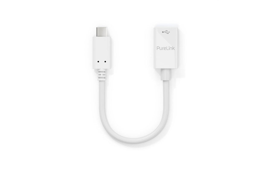 PureLink iSeries USB 3.1 Adapter IS230 USB-C Stecker - USB-A Buchse, weiss - Foto 3