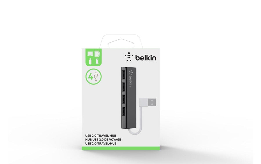 Belkin USB-Hub 4-Port Travel-Hub - Foto 2