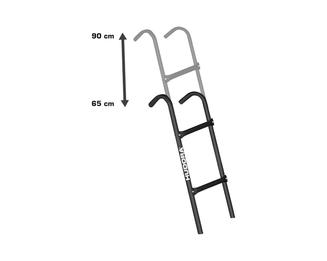 Échelle de trampoline accessoire Hudora 65-90 cm