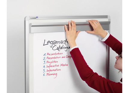 Legamaster combo board 76 cm x 120 cm, blue/white