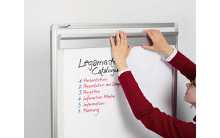 Legamaster Comboboard 76 cm x 120 cm, Blau/Weiss