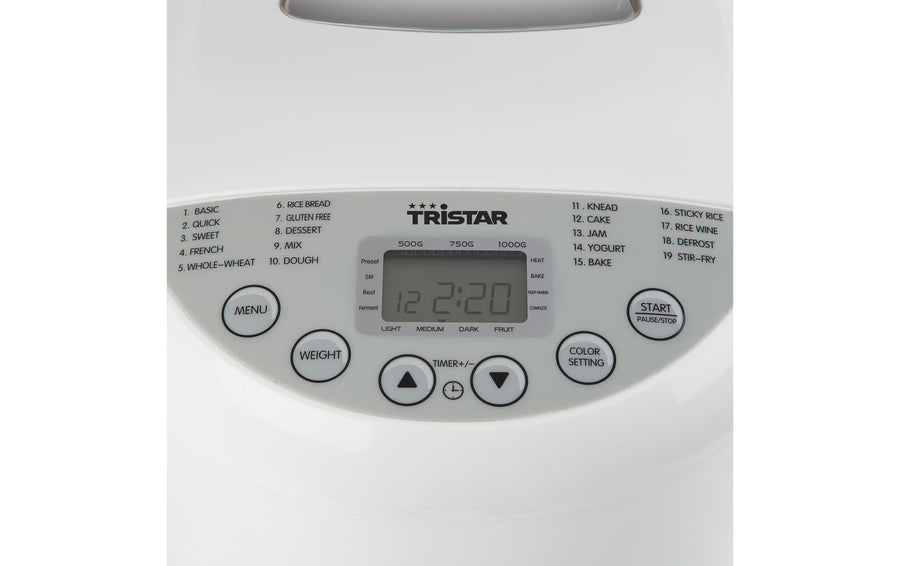 Tristar Brotbackmaschine BM-4586 Weiss