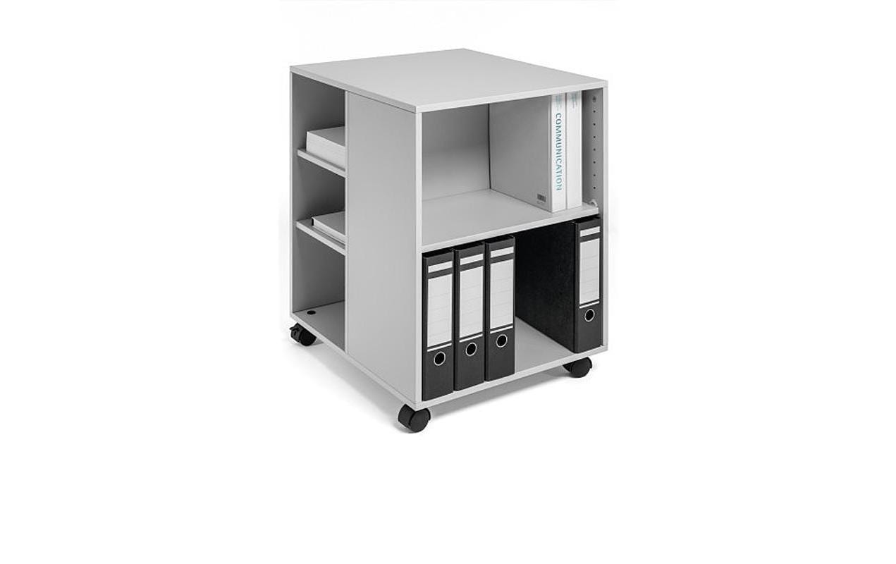 DURABLE Multifunktionswagen 74/59 Grau, Offen