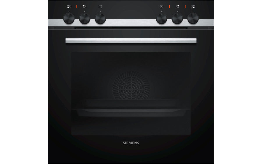 Siemens Einbauherd HE510ABR0C EU 60, Schwarz/Silber