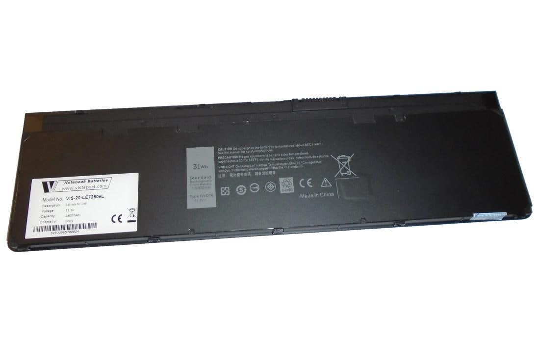 Vistaport Akku für Dell Latitude E7240 / E7250