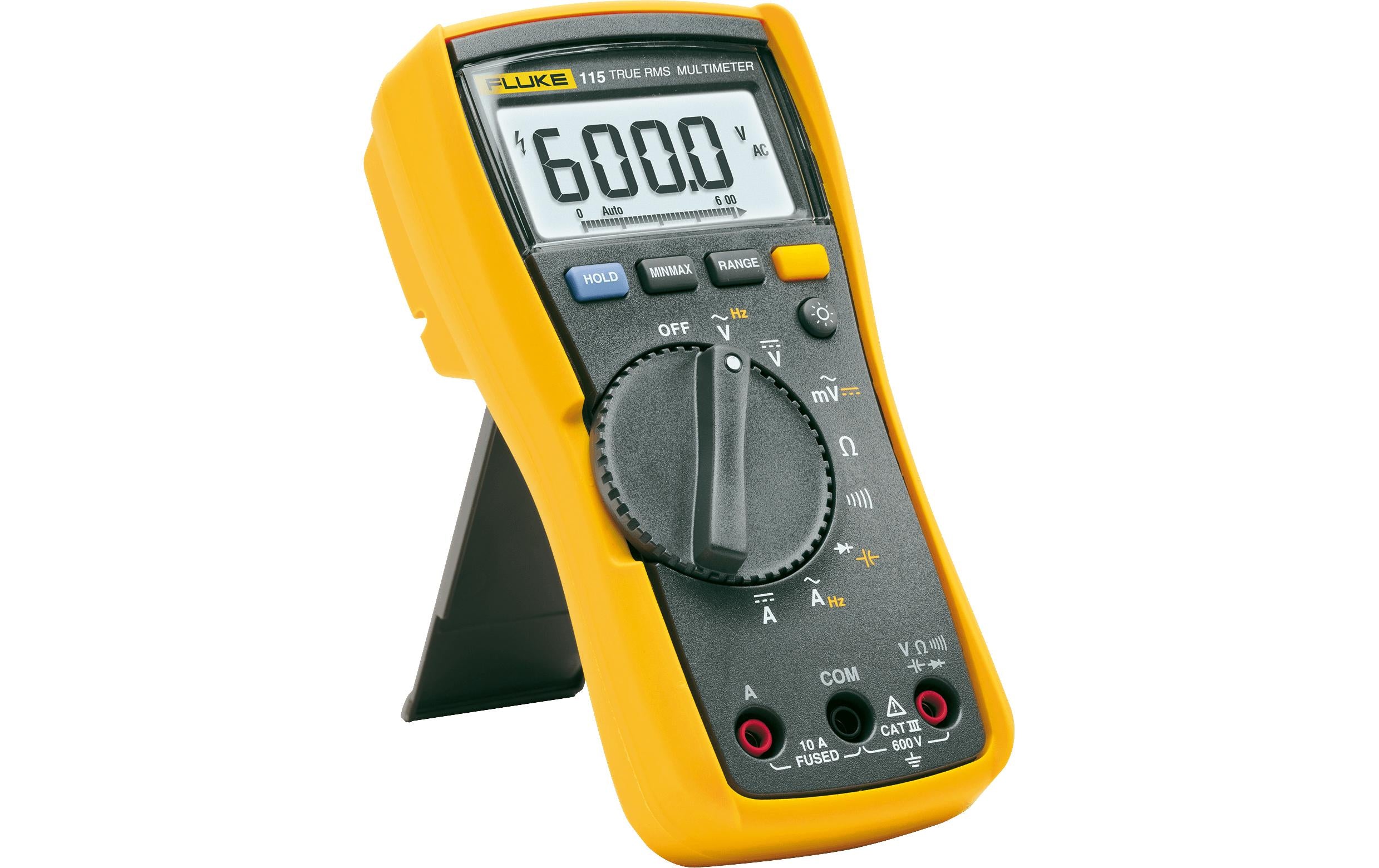 Fluke Multimeter 115 Digital 600 Vac/10A ac