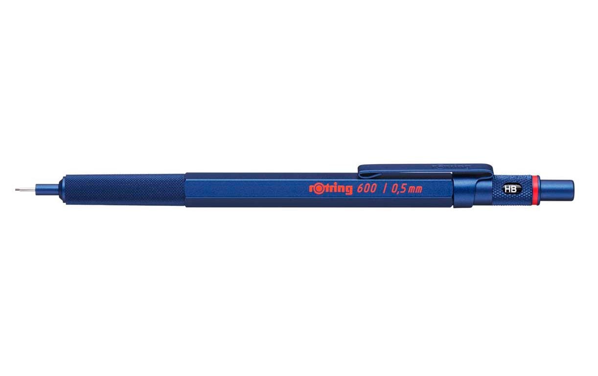 Rotring Minenbleistift 600 Metallic 0.5 mm, Blau