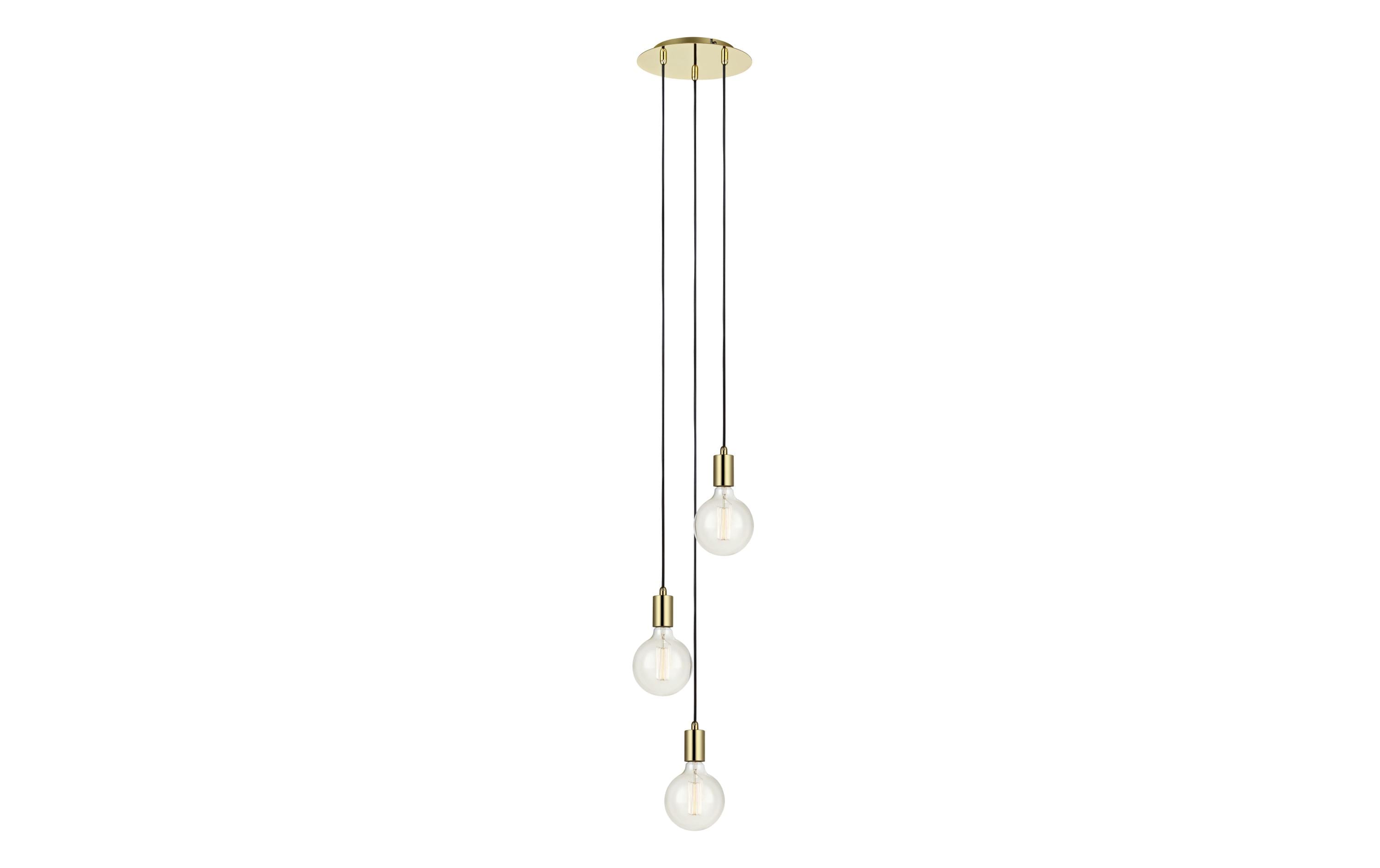 Markslöjd Pendelleuchte SKY 3L Messing