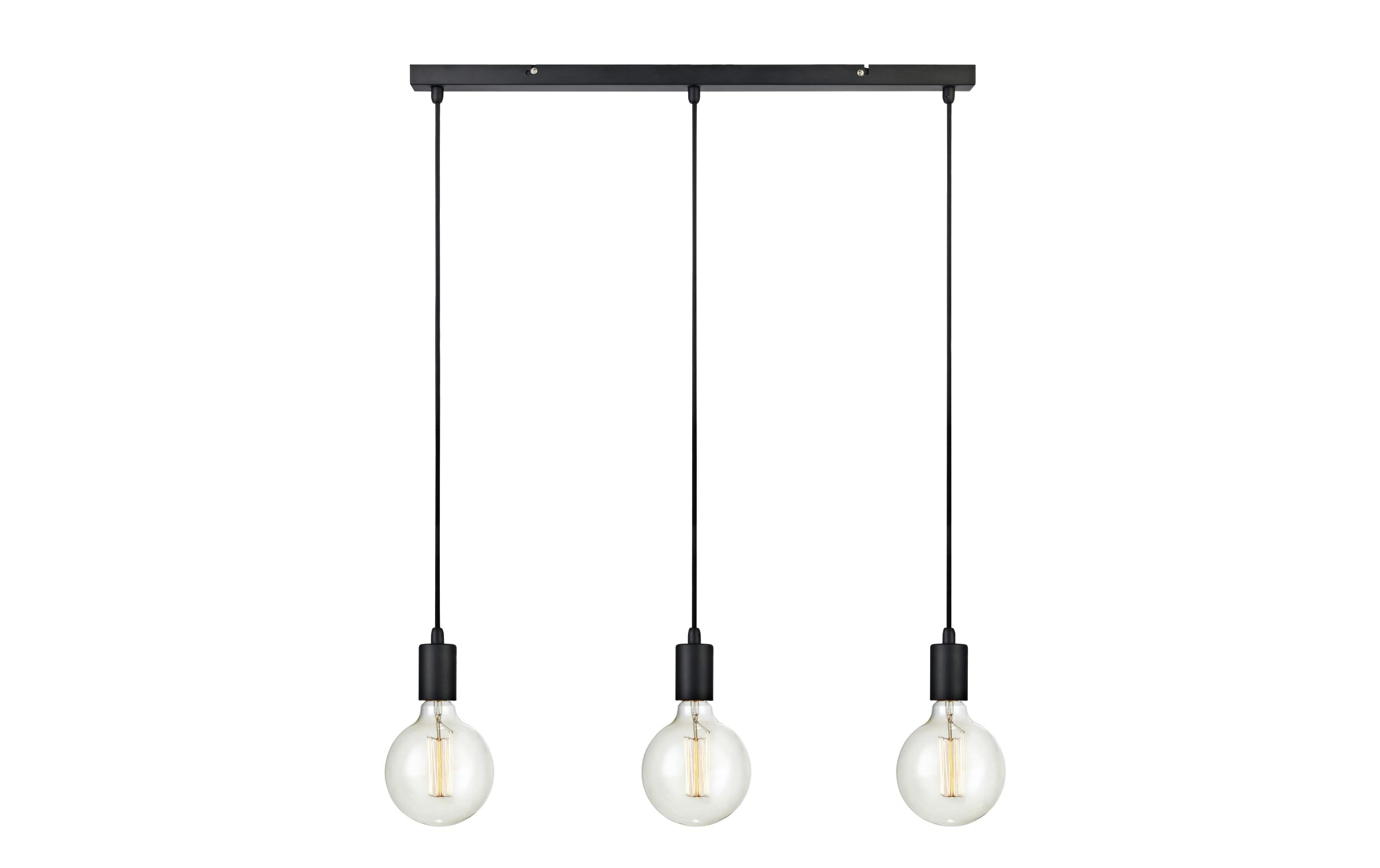 Markslöjd Pendelleuchte SKY 3L linear Schwarz