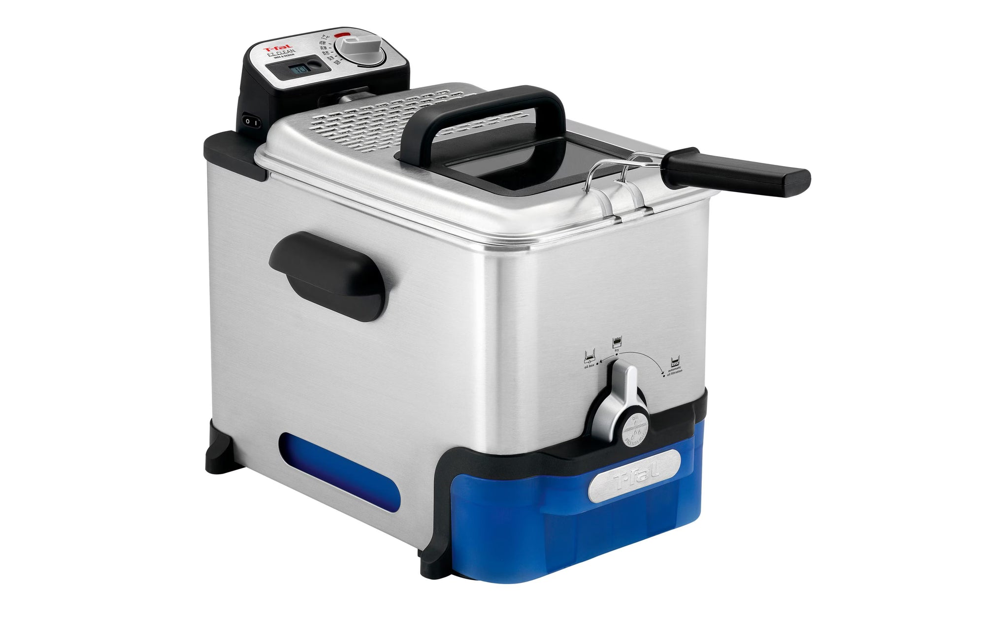 Tefal Friggitrice Oleoclean Pro Inox & Design 3.5 l