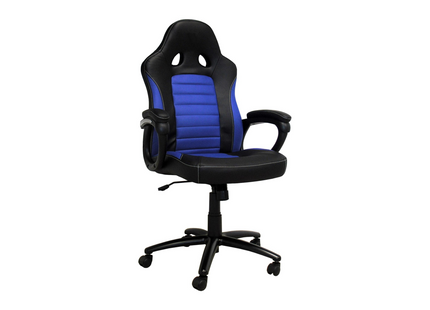 Racing Chairs Chaise de jeu CL-RC-BBL Bleu/Noir