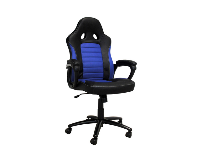 Racing Chairs Chaise de jeu CL-RC-BBL Bleu/Noir