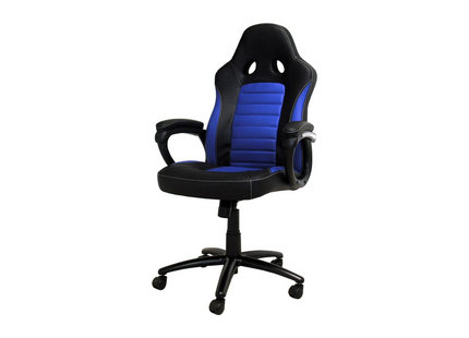 Racing Chairs Chaise de jeu CL-RC-BBL Bleu/Noir