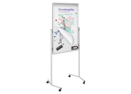 Legamaster Comboboard 76 cm x 120 cm, Grau/Weiss