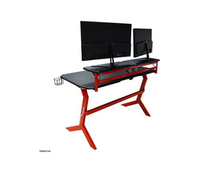 LC-Power Gaming Tisch LC-GD-1R Schwarz/Rot