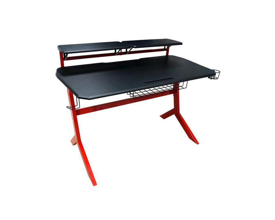 LC-Power Gaming Tavolo LC-GD-1R Nero/Rosso