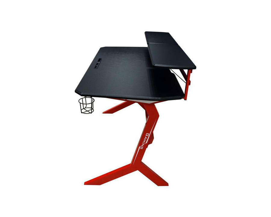 LC-Power Gaming Tavolo LC-GD-1R Nero/Rosso