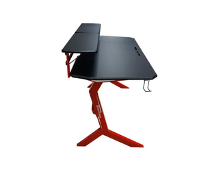 LC-Power Gaming Tisch LC-GD-1R Schwarz/Rot