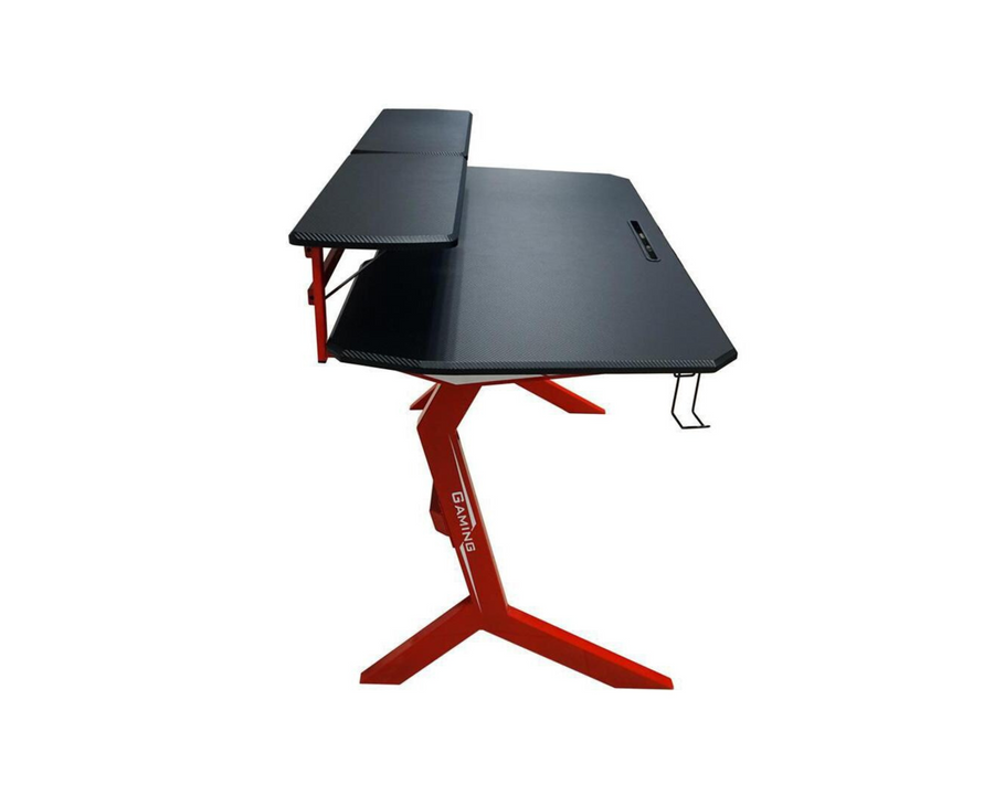 LC-Power Gaming Tavolo LC-GD-1R Nero/Rosso