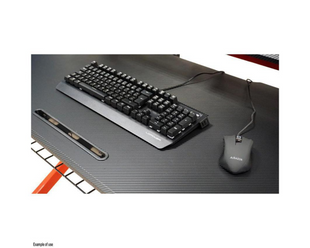 LC-Power Gaming Tisch LC-GD-1R Schwarz/Rot