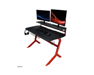 LC-Power Gaming Tisch LC-GD-1R Schwarz/Rot