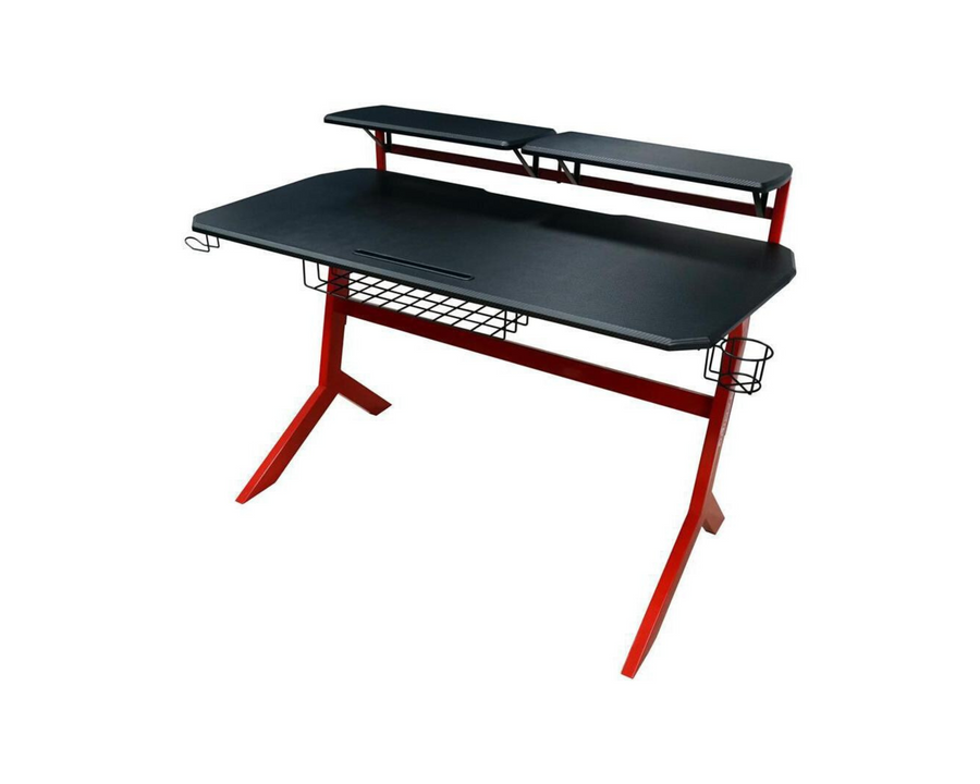 LC-Power Gaming Tavolo LC-GD-1R Nero/Rosso
