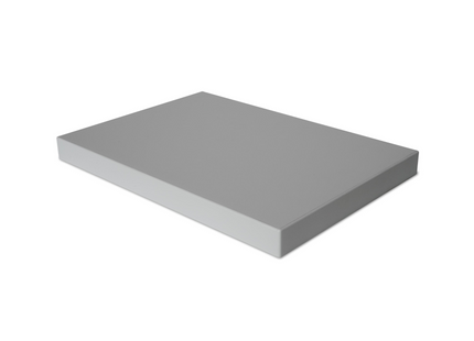 Actiforce Tischplatte 80 x 160 x 2.5 cm Hellgrau