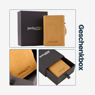 Portefeuille à trois volets Perkyone JAZZY