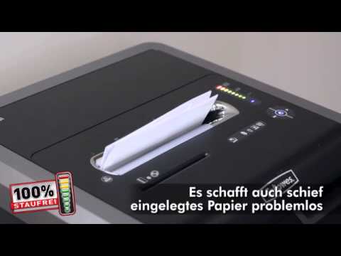 Fellowes Aktenvernichter 325Ci P-4, 24 Seiten - Video 1