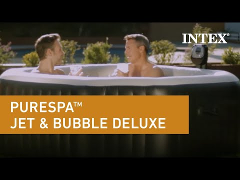 Intex Whirlpool PureSpa Jet & Bubble Deluxe Massage Ø 201 cm - Video 1