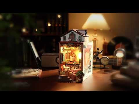 Rolife Rolife Sunset Isle Book Nook Holz - Video 1