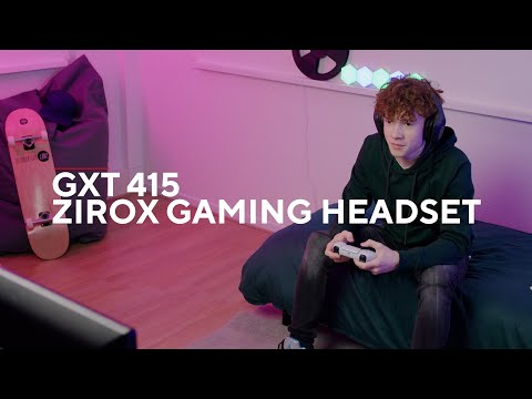 Trust Gaming-Headset GXT 415 Zirox Schwarz - Video 1