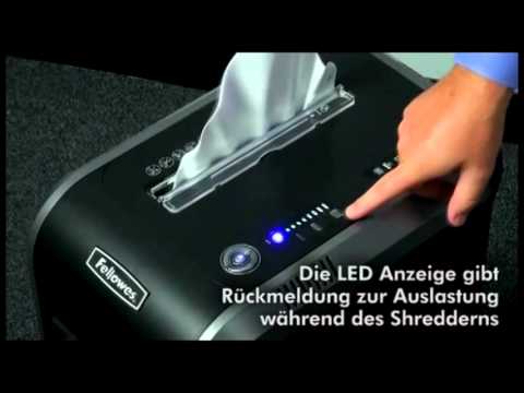 Fellowes Aktenvernichter 225Ci P-4, 20 Seiten - Video 1