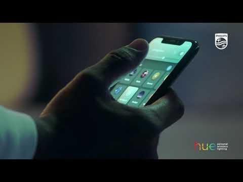 Philips Hue Gradient Signe Stehleuchte Schwarz - Video 1