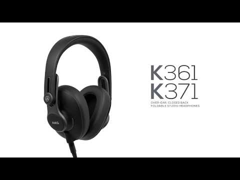AKG Over-Ear-Kopfhörer K371 Schwarz - Video 1
