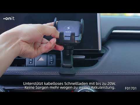 onit Handyhalterung Smart mit Ladefunktion - Video 1