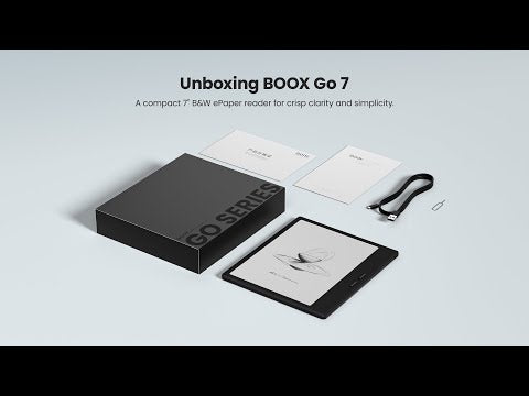 Boox eReader Go 7 E-Ink Tablet Weiss - Video 2