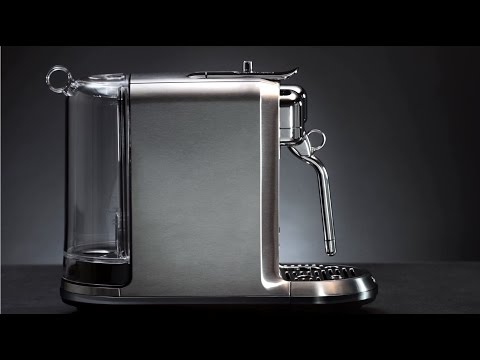 Sage Kaffeemaschine Nespresso Creatista Plus SNE800BSS Silber - Video 3