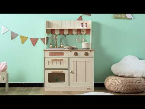 Robud ROBUD Spielküche Olivia Karamell Karamell - Video 1