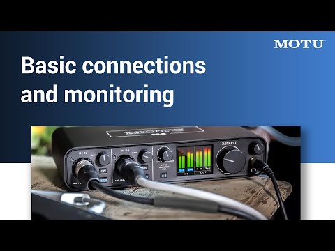 Motu Audio Interface Motu M2 - Video 1