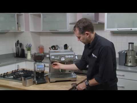 Sage Siebträgermaschine Dynamic Duo Silber - Video 1