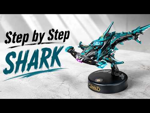 ROKR ROKR Hammerhead Shark 3D-Modell Holz - Video 2