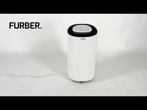 FURBER Entfeuchter SECA-65 mit Rollen (30 m²) - Video 1