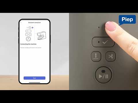 Brother Stickmaschine Skitch PP1 - Video 1