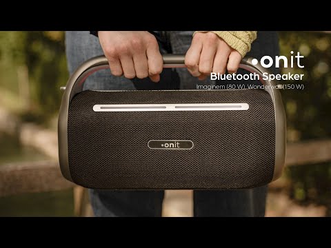 onit Bluetooth Speaker Wonderwall, 150 W - Video 1