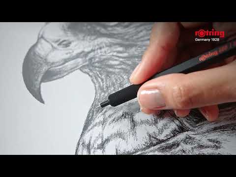 Rotring Minenbleistift 600 0.7 mm, Schwarz - Video 1