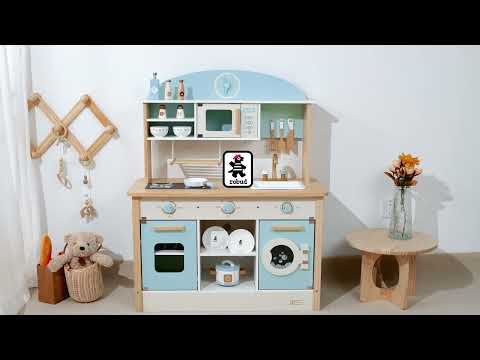 Robud ROBUD Spielküche Dream Blau Blau - Video 1